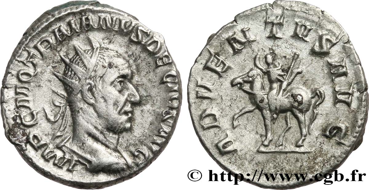 TRAJAN DECIUS Antoninien XF/AU