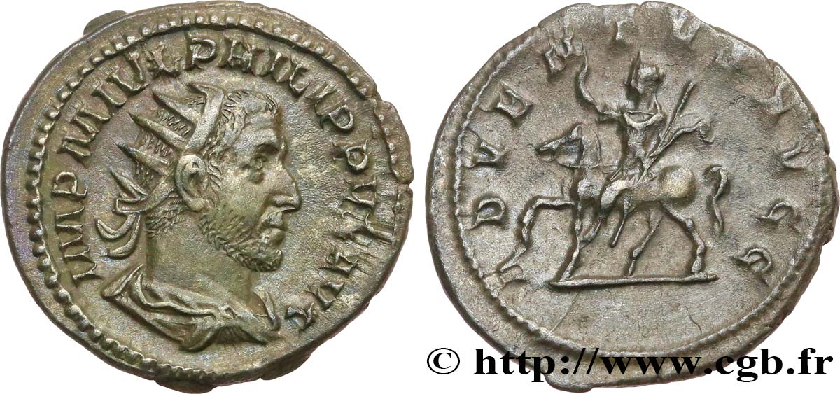 PHILIPPE Ier L&nbsp;ARABE Antoninien TTB+/TTB