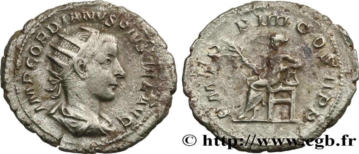 GORDIANUS III Antoninien fVZ/SS