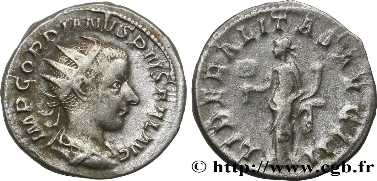 GORDIANO III Antoninien q.SPL/q.BB