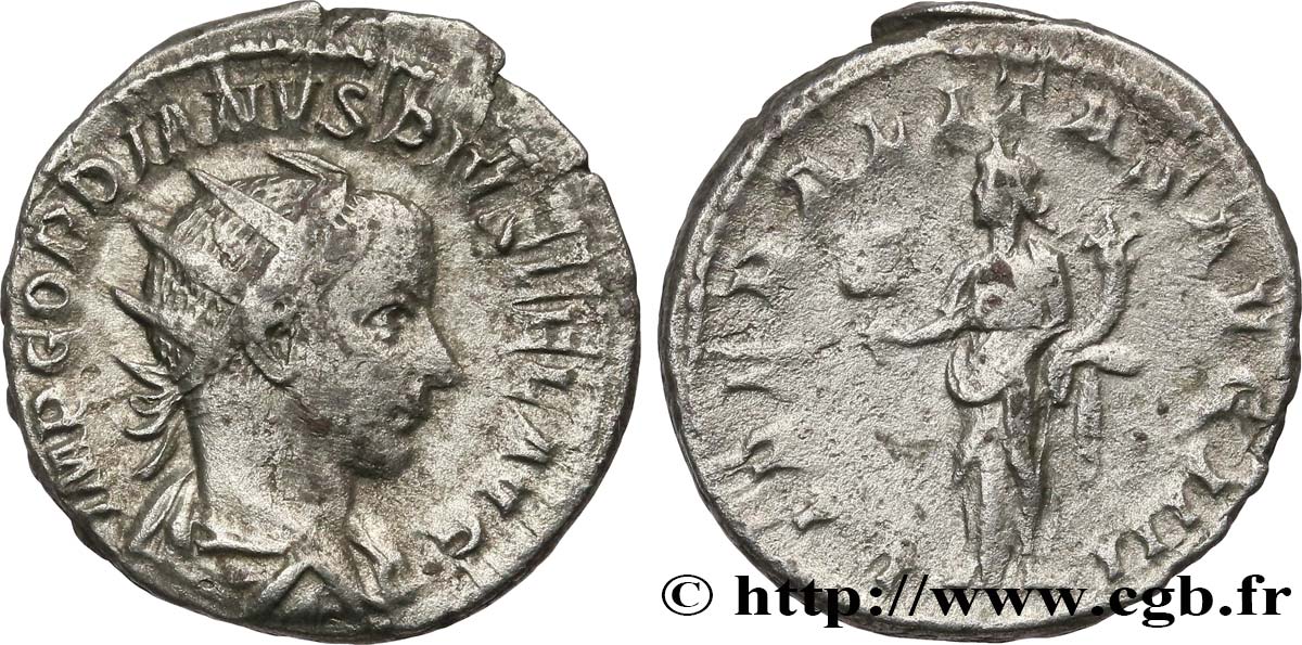 GORDIAN III Antoninien XF/VF