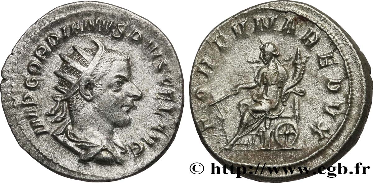 GORDIAN III Antoninien XF/AU