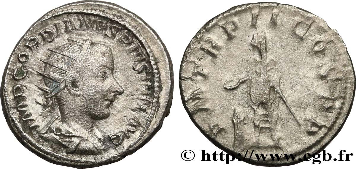 GORDIANUS III Antoninien SS/fSS