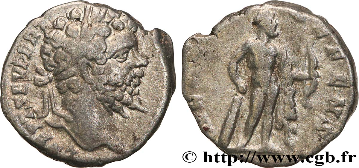 SEPTIMIUS SEVERUS Denier VF