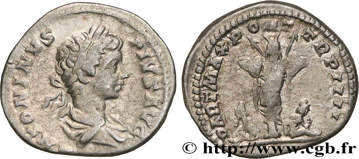 CARACALLA Denier BC+