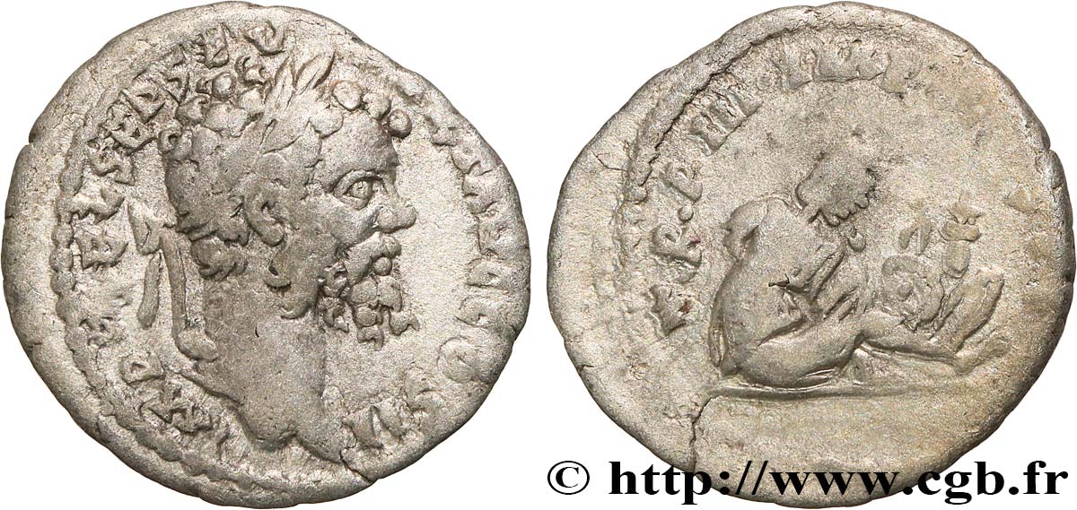 SEPTIMIUS SEVERUS Denier VF