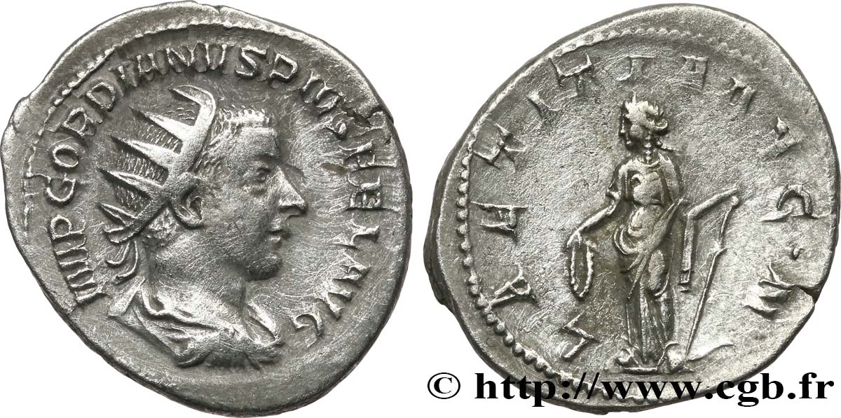 GORDIAN III Antoninien XF/AU