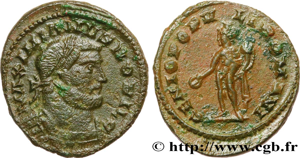 GALERIUS Follis ou nummus AU