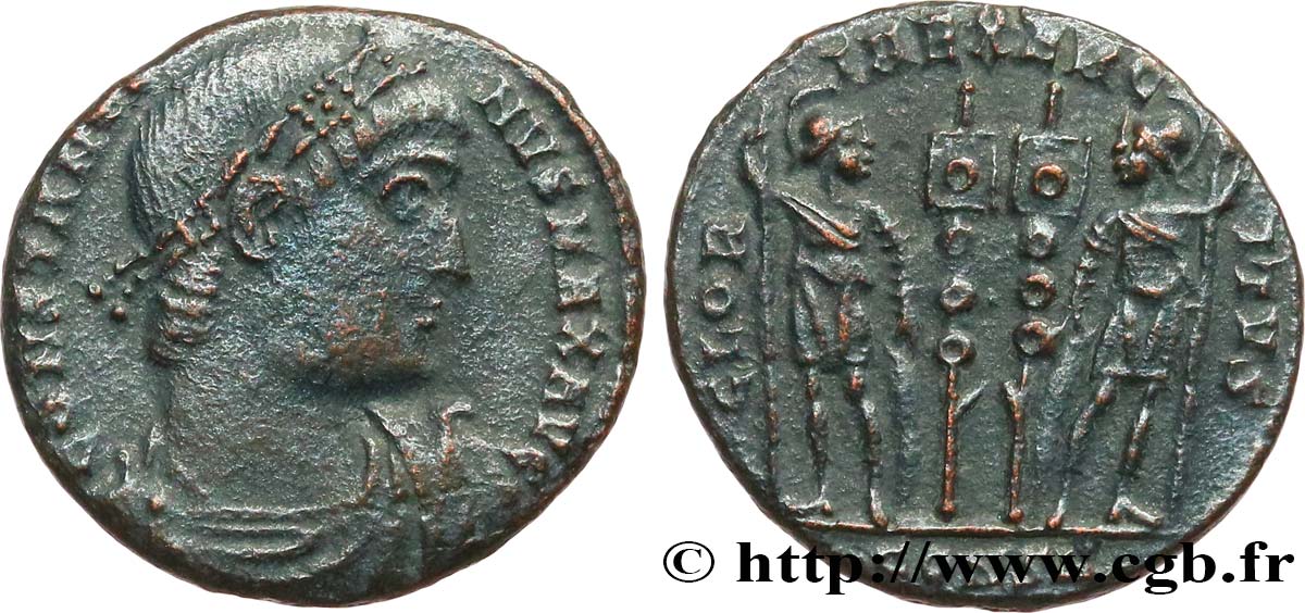 CONSTANTINE I THE GREAT Centenionalis ou nummus XF/AU