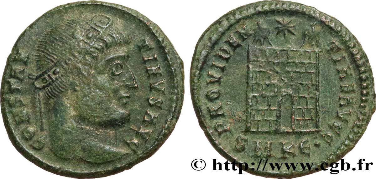 CONSTANTIN Ier LE GRAND Centenionalis ou nummus TTB+/TTB