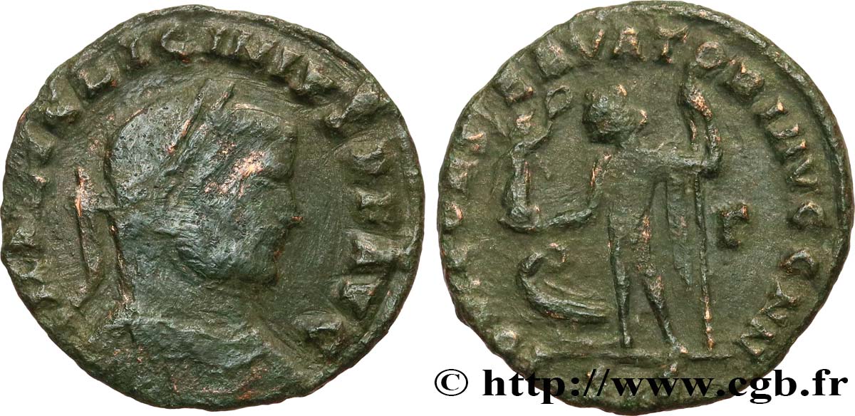 LICINIUS Ier Follis ou nummus TB/TB+