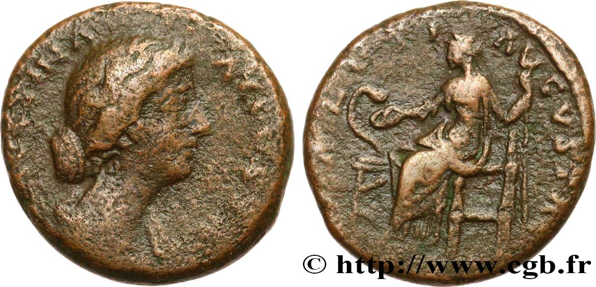FAUSTINA MINOR As VF