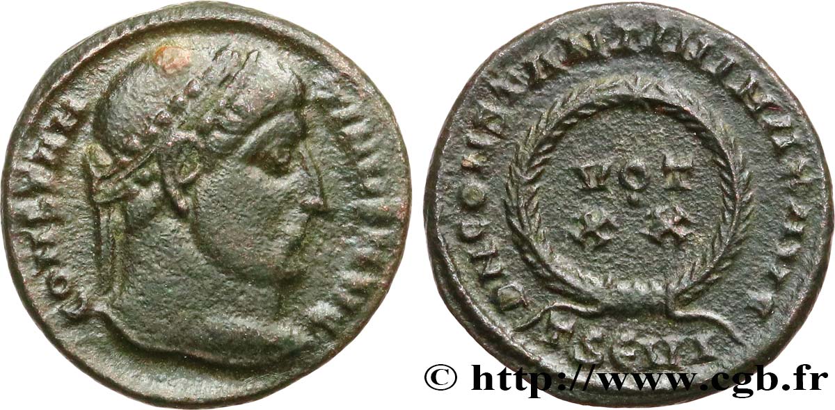 CONSTANTINE I THE GREAT Centenionalis ou nummus XF/AU