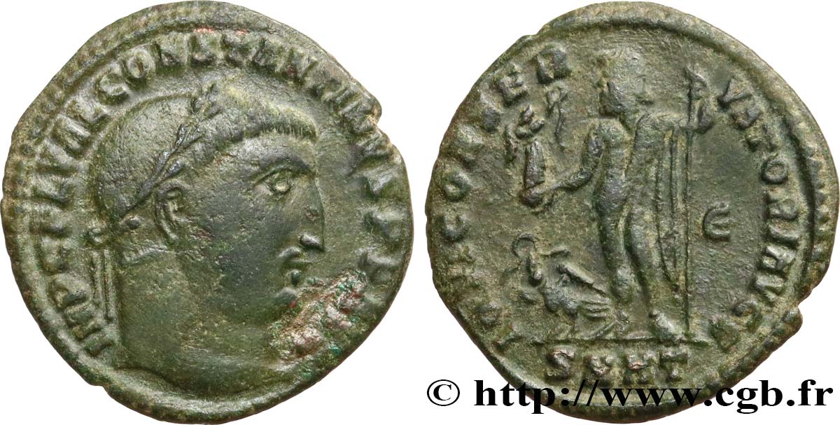 CONSTANTINE I THE GREAT Follis ou nummus XF