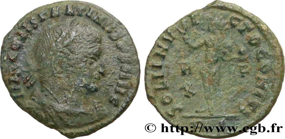 CONSTANTINE I THE GREAT Follis ou nummus F/VF