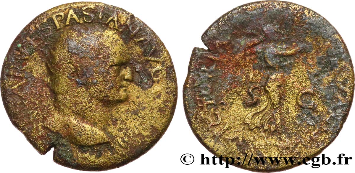 VESPASIEN Dupondius TB+