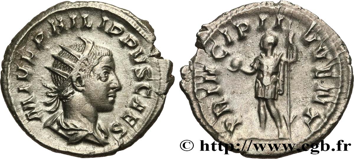 PHILIPPE II Antoninien SUP/TTB+