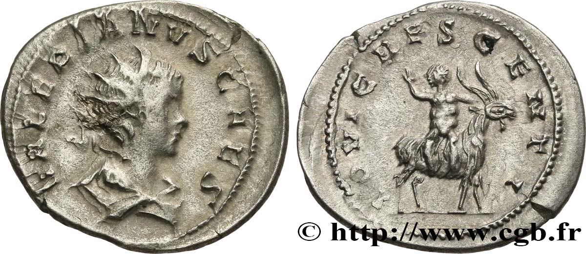 VALERIANO II Antoninien q.SPL/MS