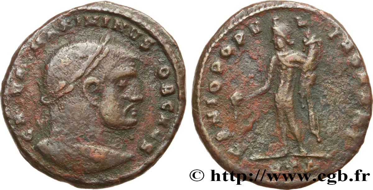 GALERIUS Follis ou nummus VF