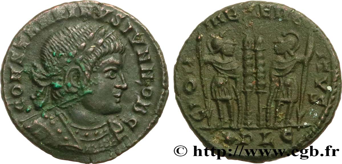 CONSTANTINO II Centenionalis ou nummus EBC/MBC+