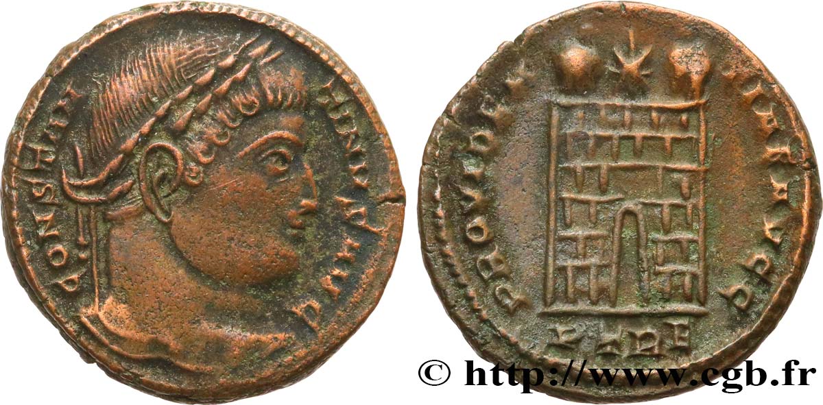 CONSTANTINE I THE GREAT Centenionalis ou nummus XF