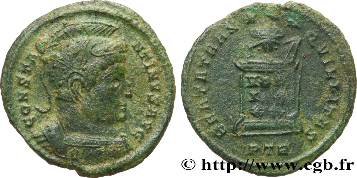 CONSTANTINE I THE GREAT Centenionalis ou nummus VF