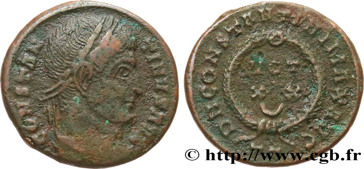 CONSTANTINE I THE GREAT Centenionalis ou nummus VF