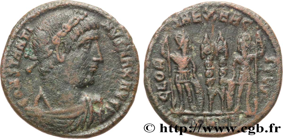 CONSTANTINE I THE GREAT Centenionalis ou nummus VF