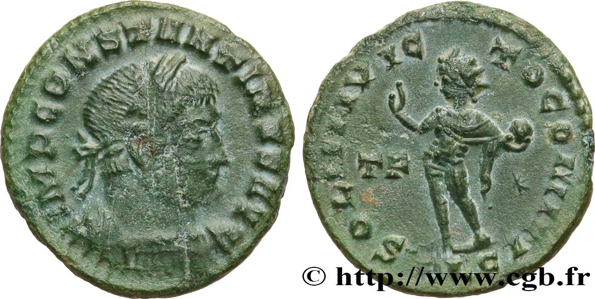 CONSTANTIN Ier LE GRAND Follis ou nummus TB+/TTB+