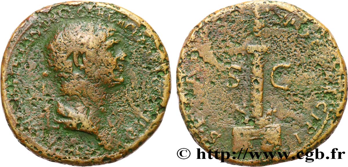 TRAJAN Sesterce TB