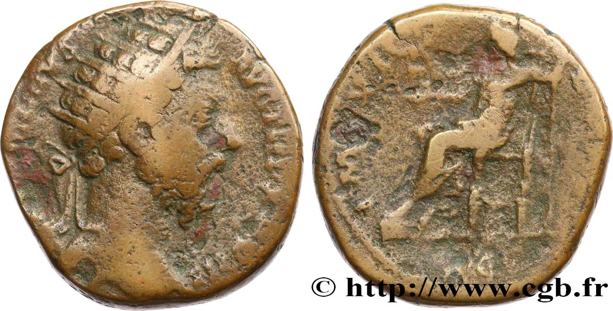 MARCUS AURELIUS Dupondius VF