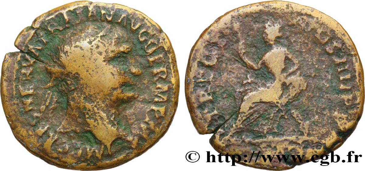 TRAJAN Dupondius TB