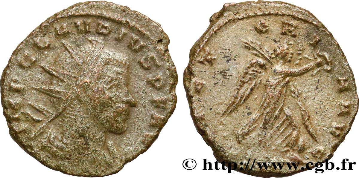 CLAUDIUS II GOTHICUS Antoninien S/fSS