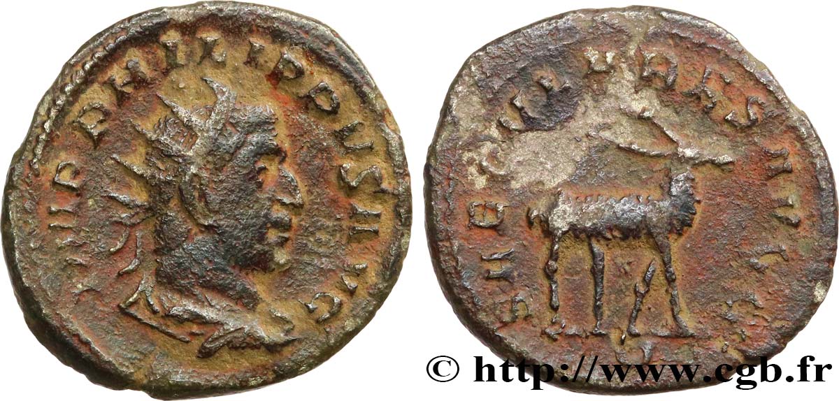 PHILIPPUS Antoninien XF