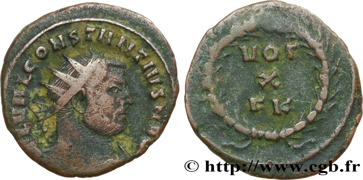 CONSTANTIUS I Pseudo ou néo-aurelianus fSS