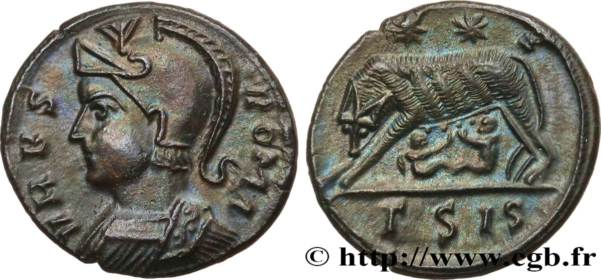 ROMA Centenionalis ou nummus MS
