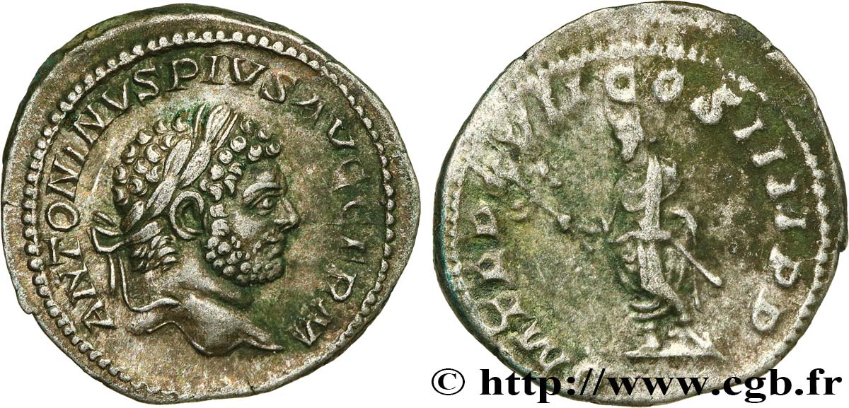 CARACALLA Denier AU/XF
