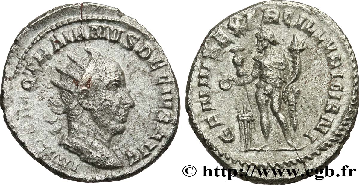 TRAIANUS DECIUS Antoninien SS/fVZ