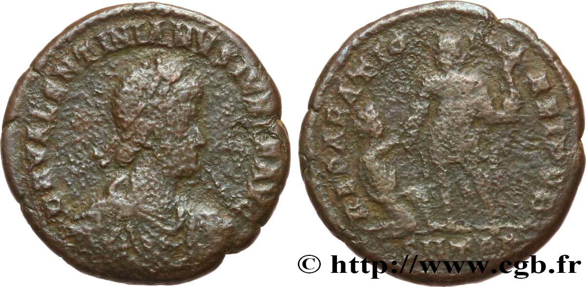 VALENTINIANO II Maiorina pecunia MB