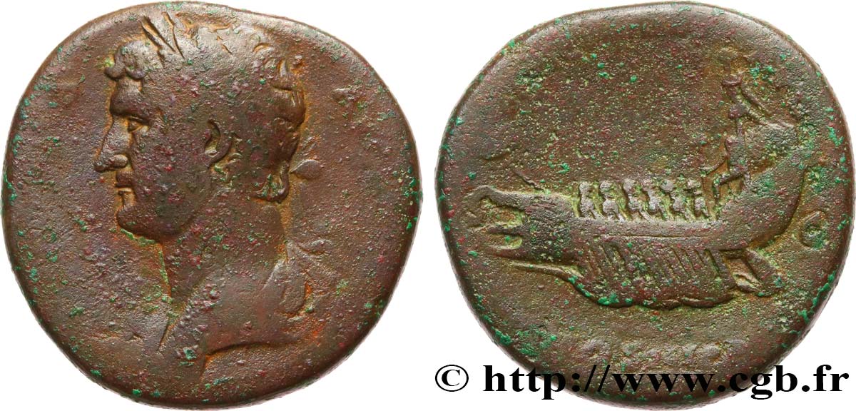 HADRIEN Sesterce B+/TB