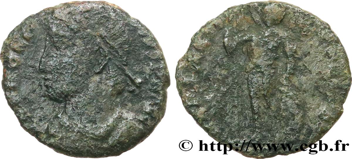 PROCOPIUS Maiorina ou nummus, (PB, Æ 3) fS