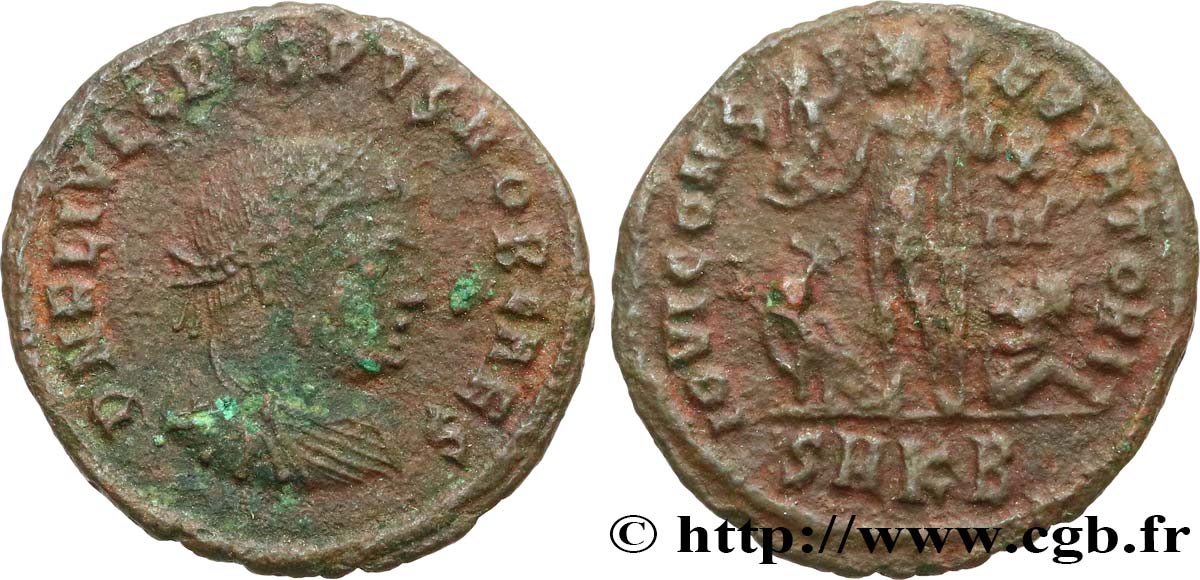 CRISPUS Follis ou nummus fSS/SS