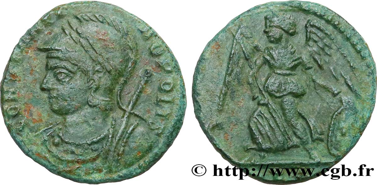 CONSTANTINOPOLI Centenionalis ou nummus BB