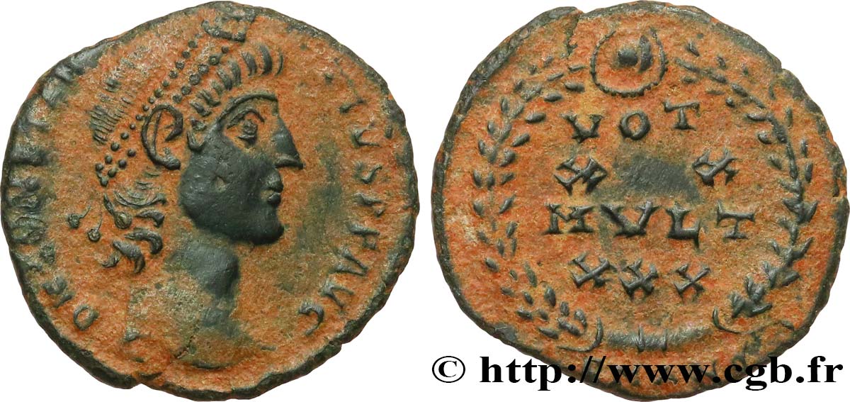 CONSTANTIUS II Centenionalis ou nummus fVZ/VZ