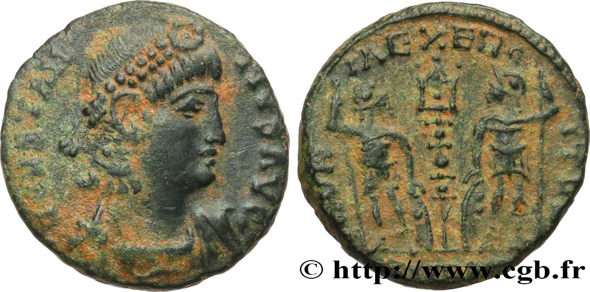 CONSTANTIUS II Centenionalis ou nummus fVZ