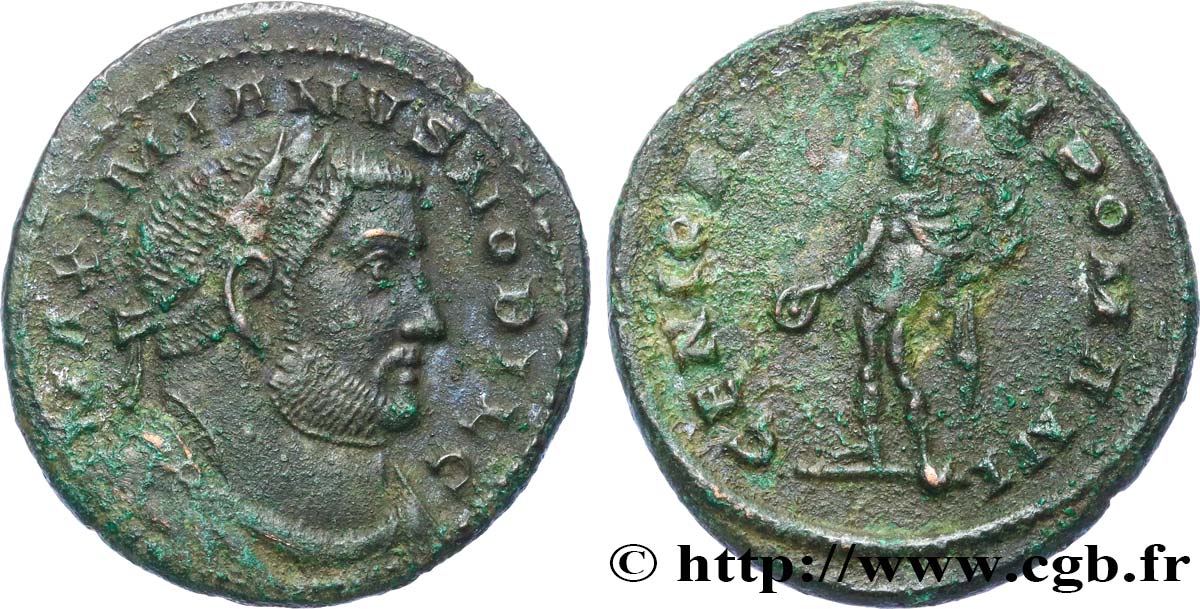 GALÈRE Follis ou nummus TTB/TB+