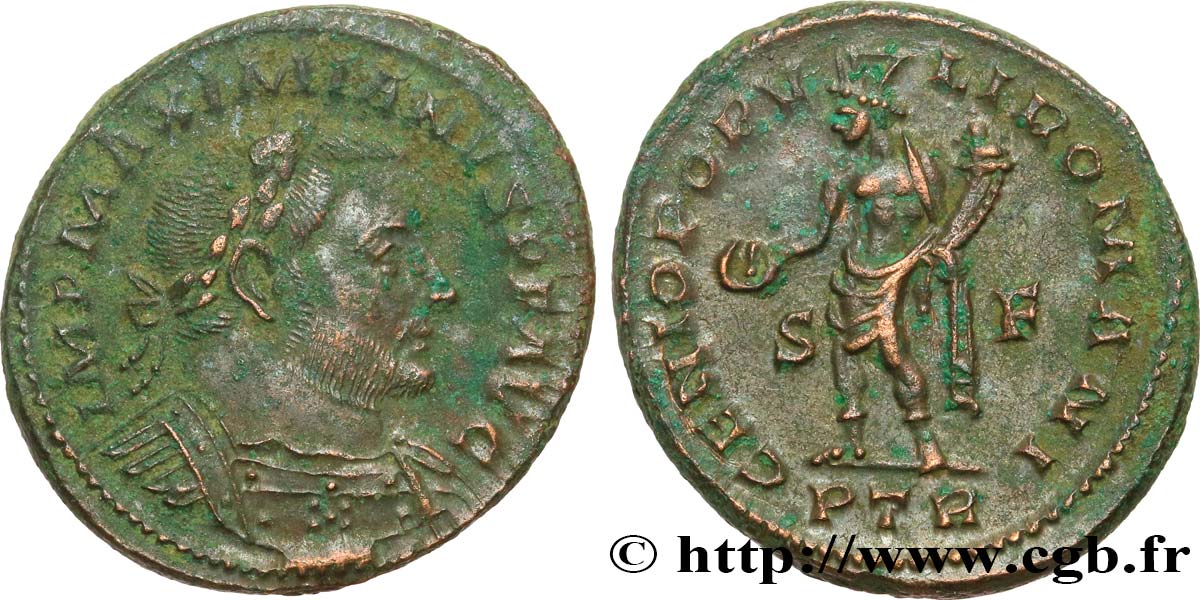 MAXIMIANUS HERCULIUS Follis ou nummus XF/AU