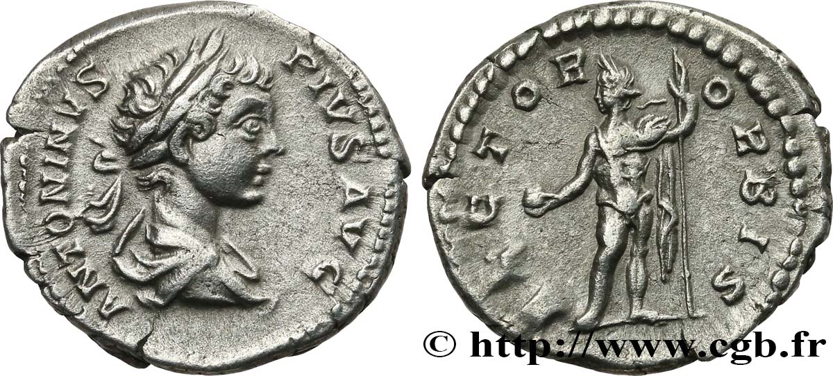 CARACALLA Denier TTB+/SUP