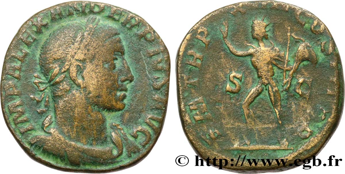 ALEXANDRE SÉVÈRE Sesterce TB+