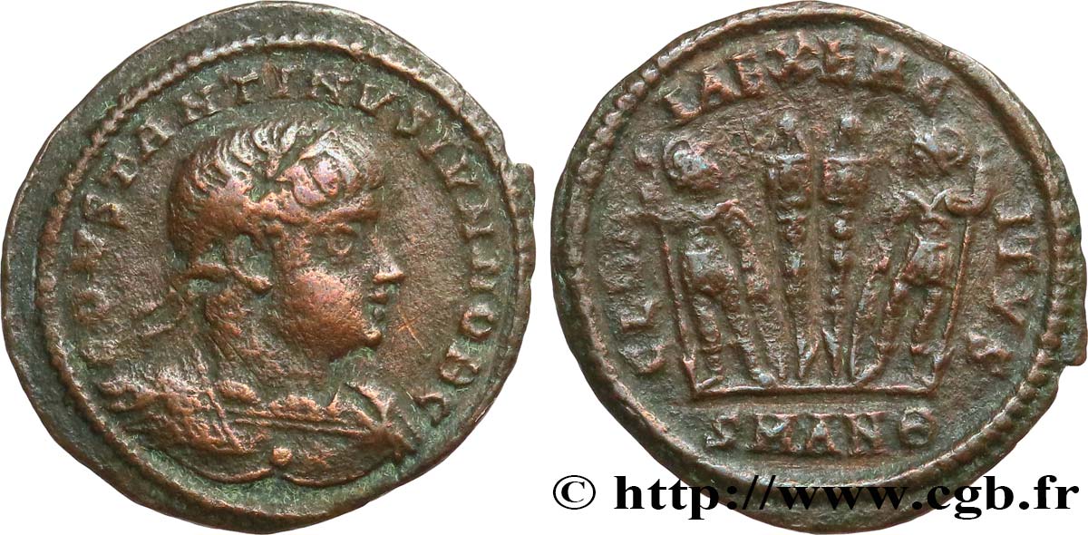 COSTANTINO II Centenionalis ou nummus BB
